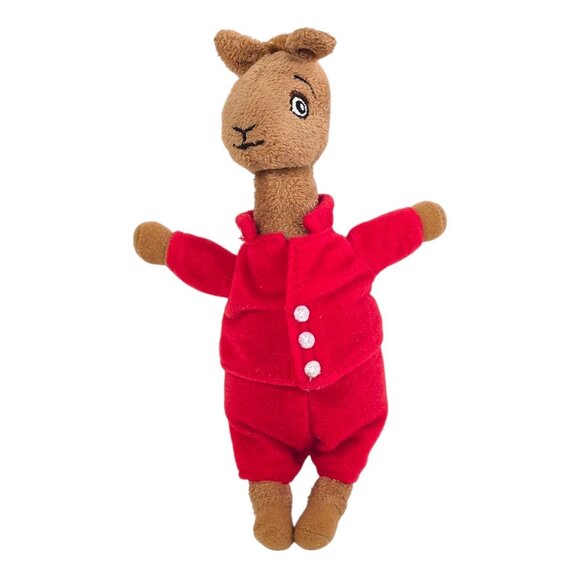 Llama Llama Doll Plush Stuffed Animal Red Pajamas Merry Makers 2009 8 inch Toy - Picture 1 of 6